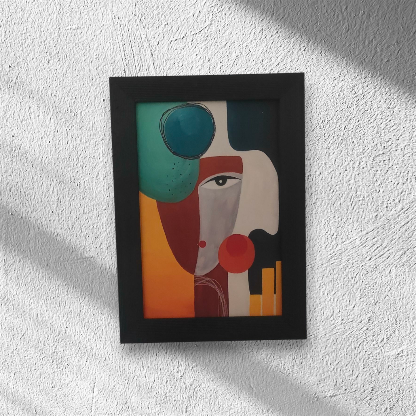 Abstract Face Modern Art