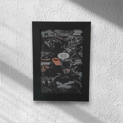 Batman Comic Wall Art