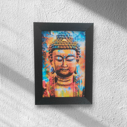 Colorful Buddha Wall Art