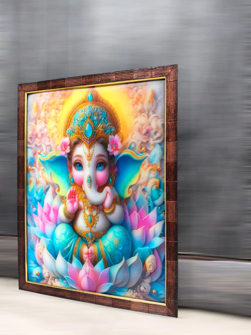 Lord Ganesha 12x16 inches | 3D Lenticular Painting
