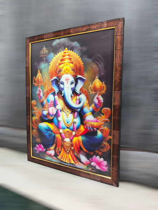 3D Ganesha: Wisdom with Modak