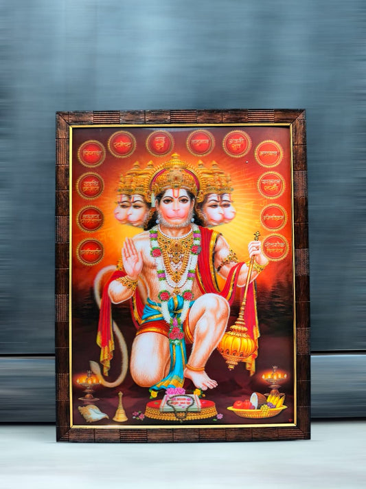 3D Hanuman Painting