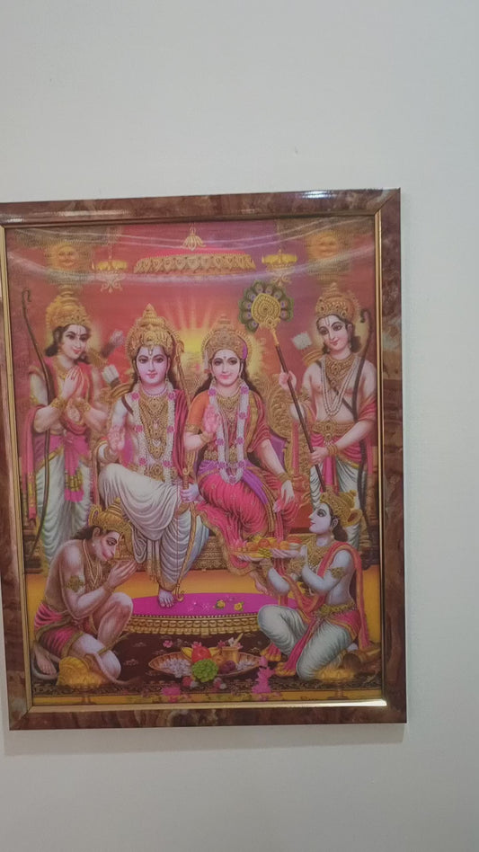 3D Rama, Sita, and Hanuman