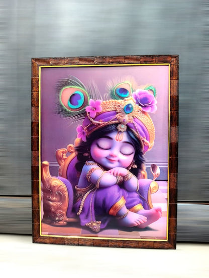 3D Joyful Krishna