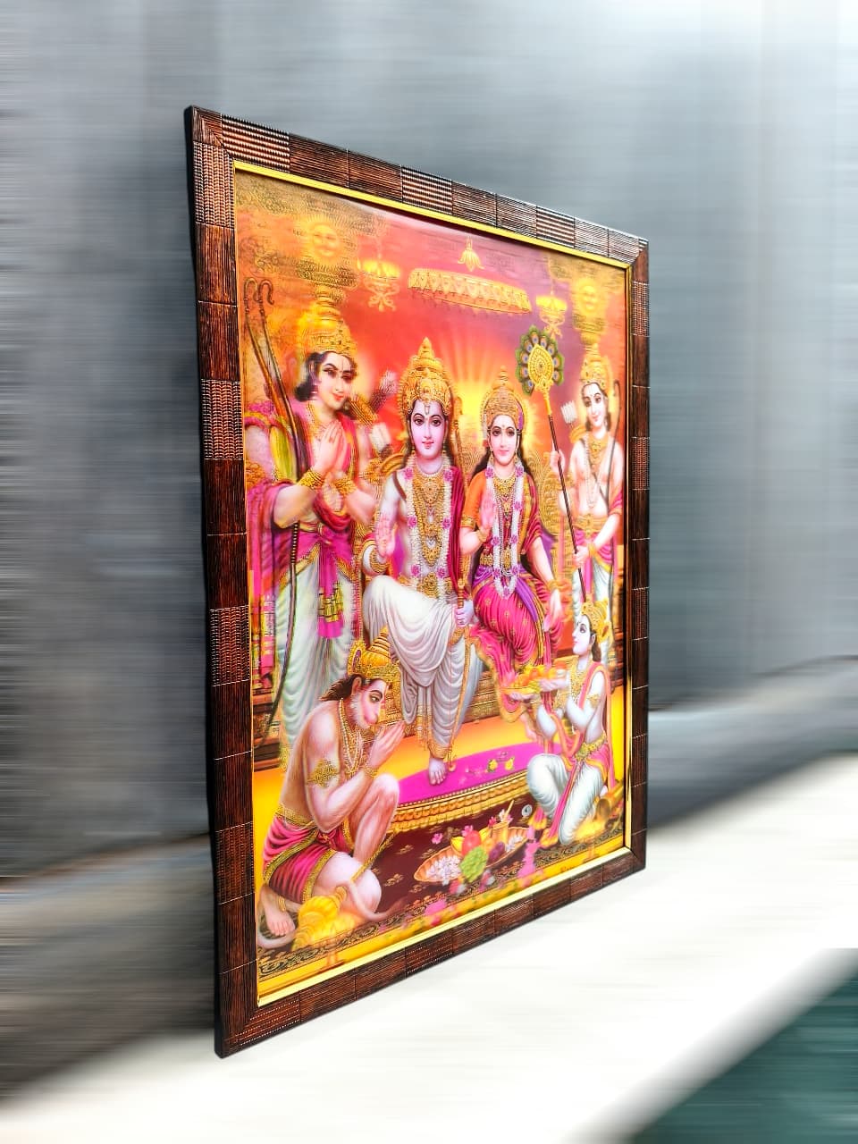 3D Rama, Sita, and Hanuman
