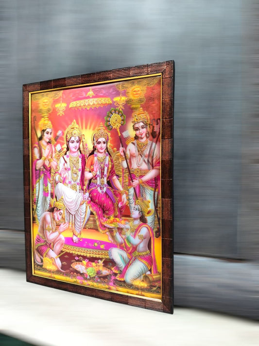 3D Rama, Sita, and Hanuman